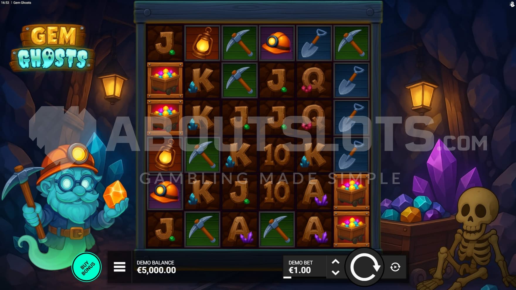 Miner Ghost on left side