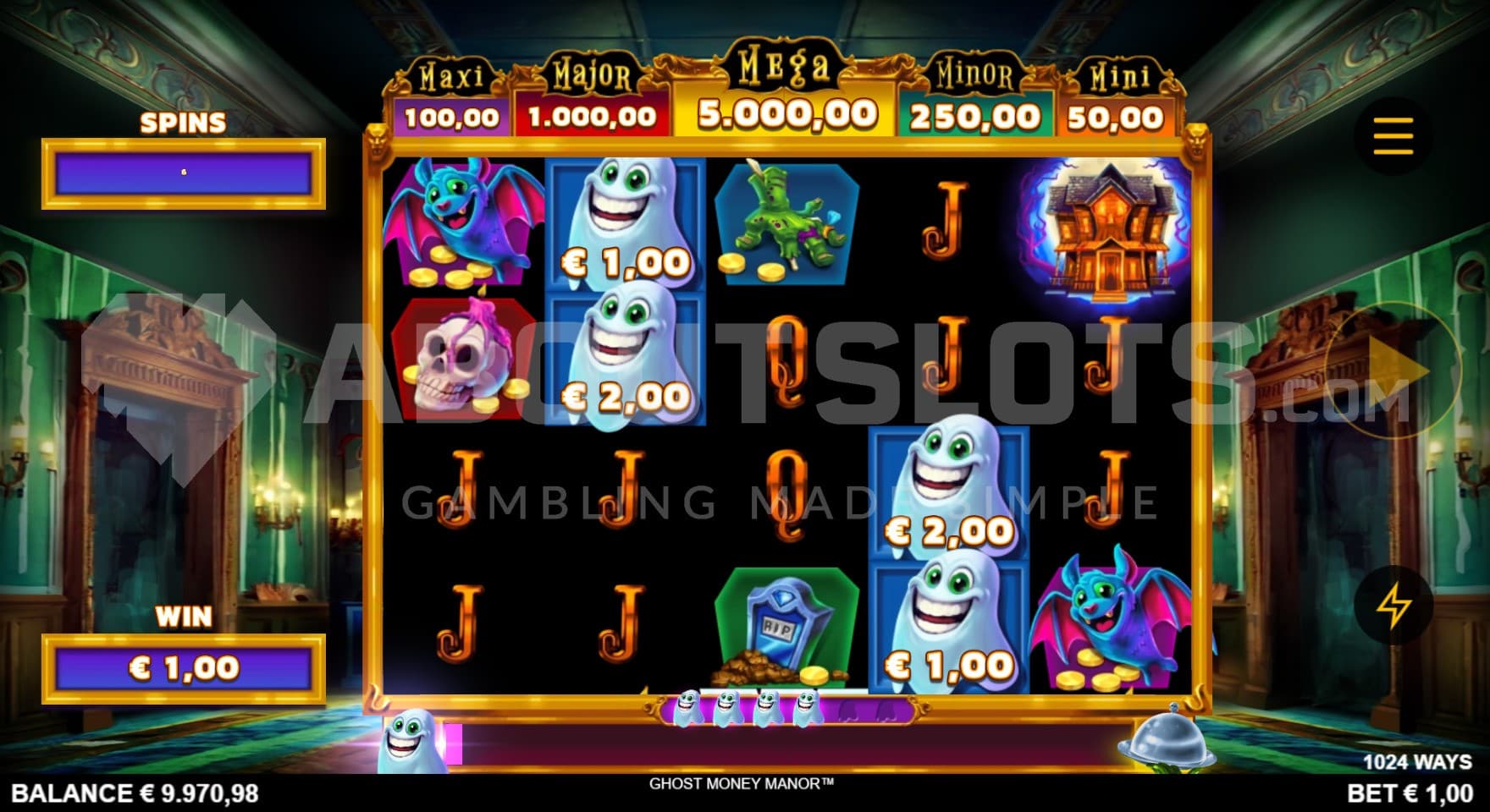 Scatter Symbol on last reel