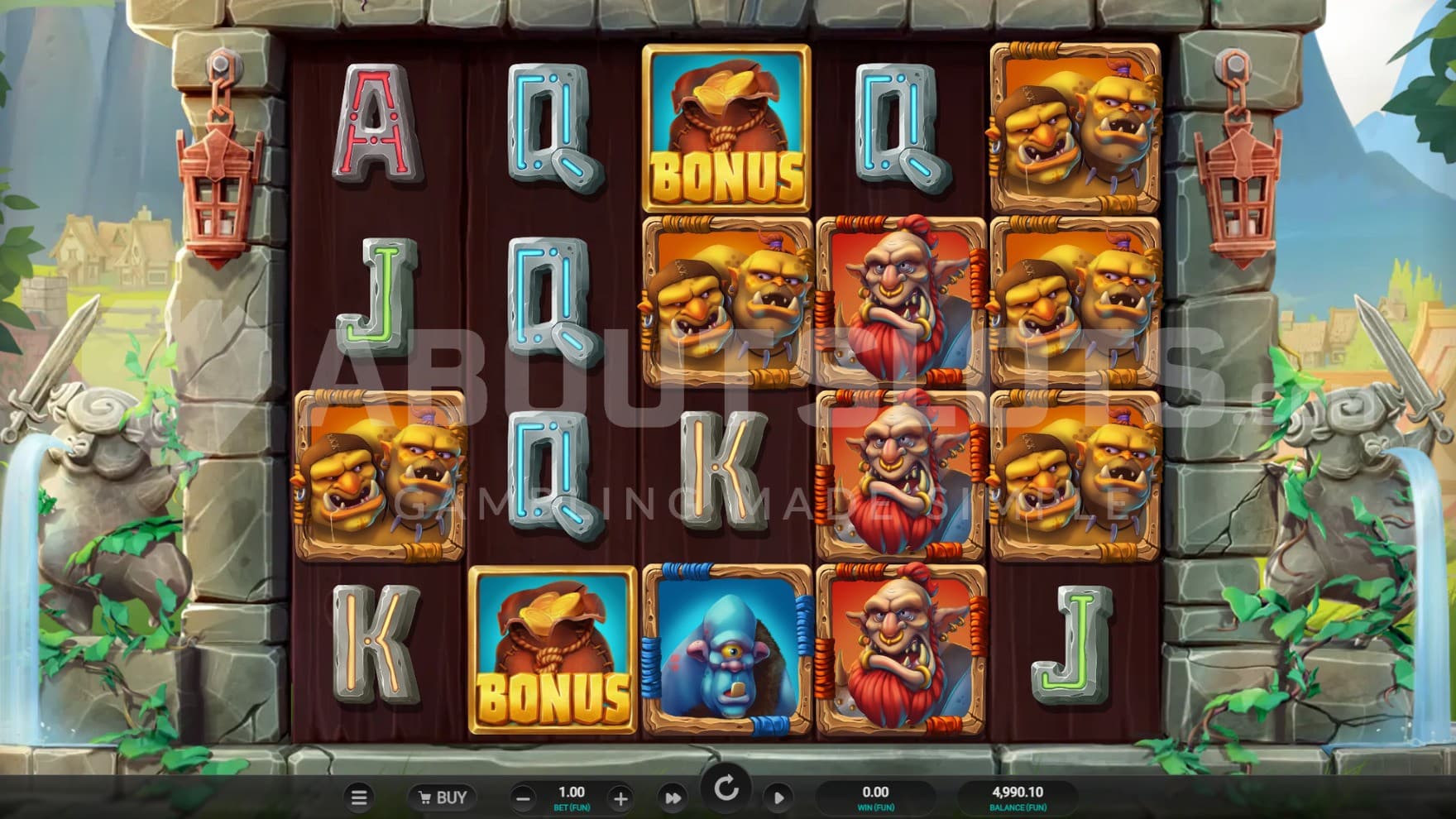 Scatter Symbol on reels 2 and 3