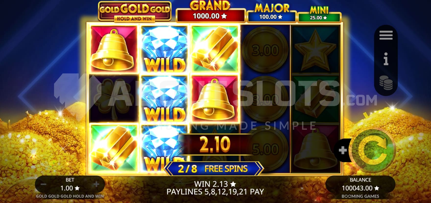 Stacked Wilds in view