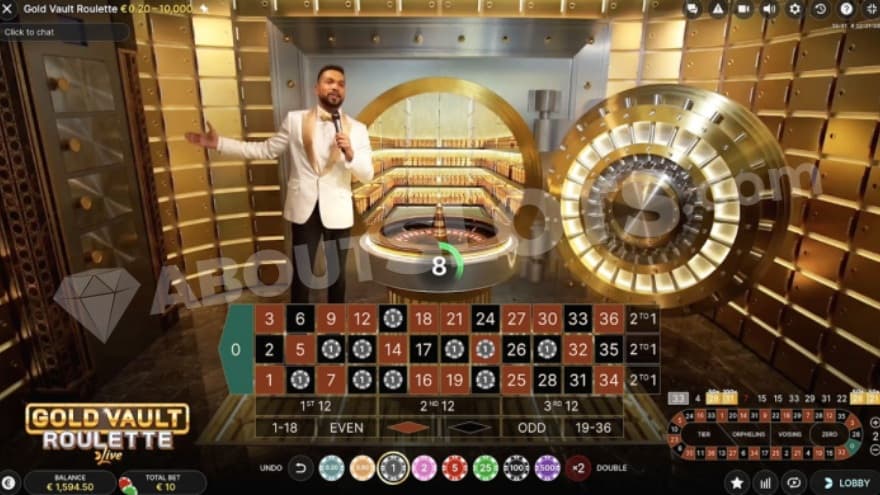 Gameplay inside a vault