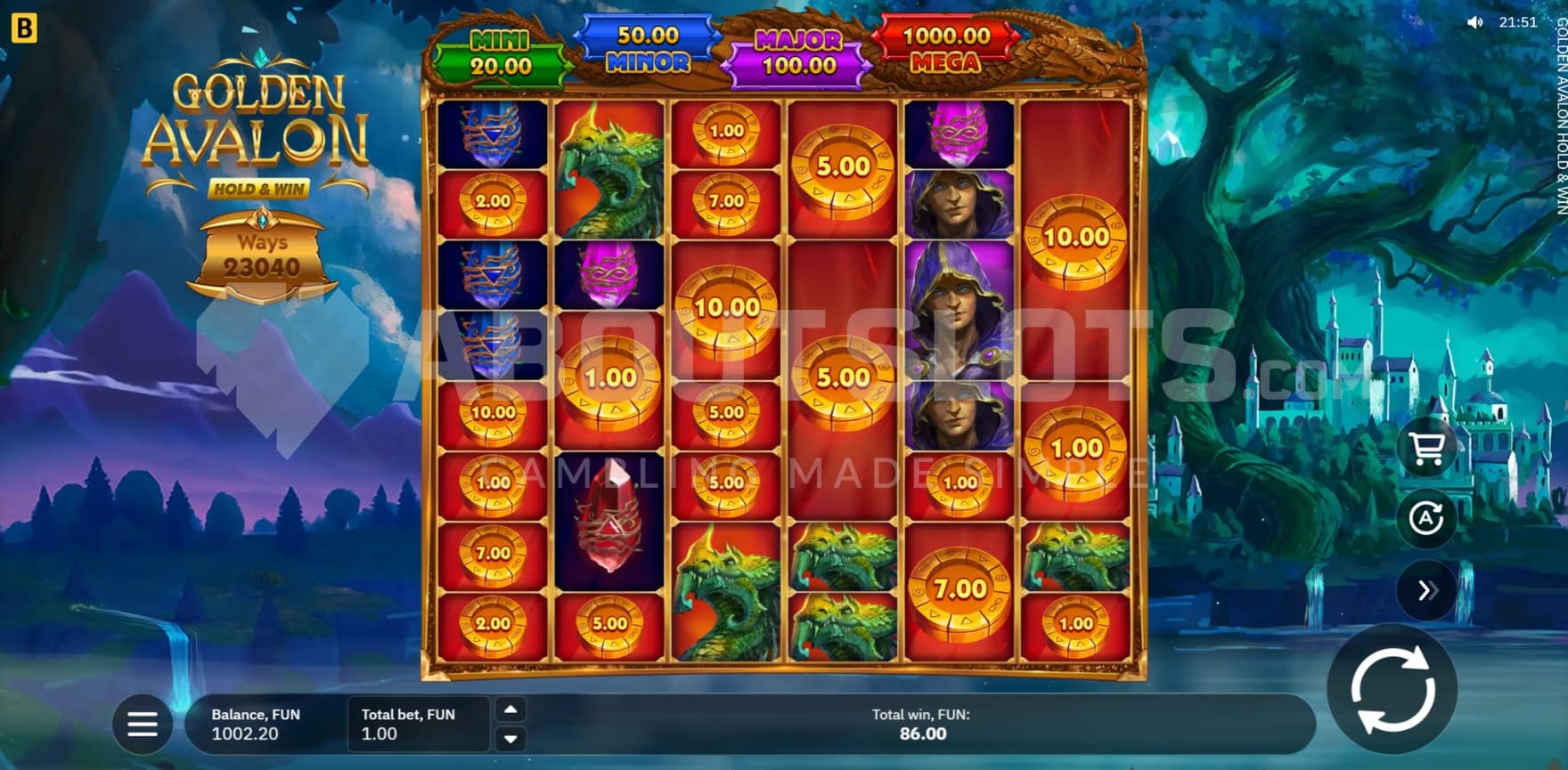 Coin Symbols in view