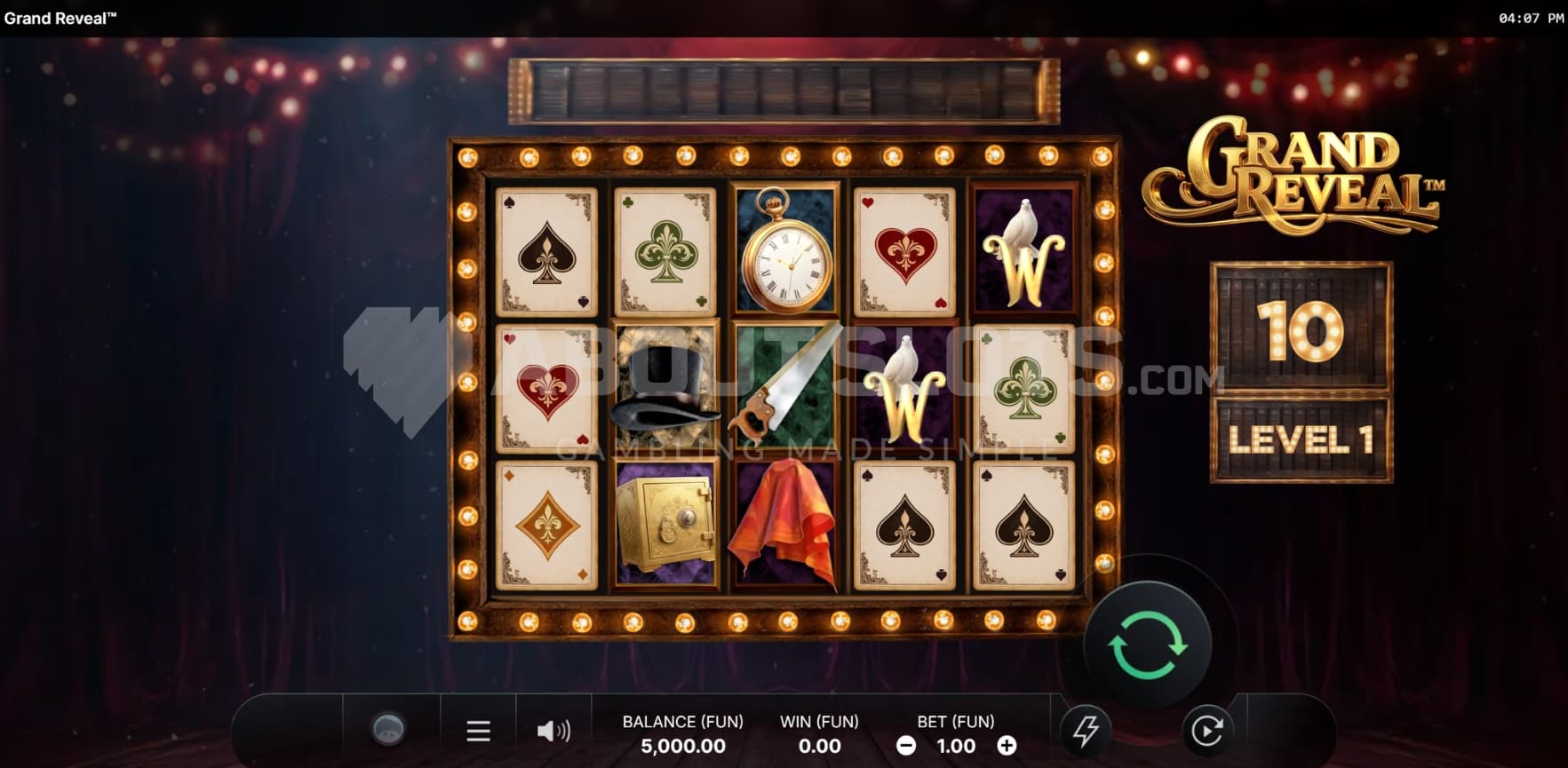 Level 1 of the Progression Prestige Feature