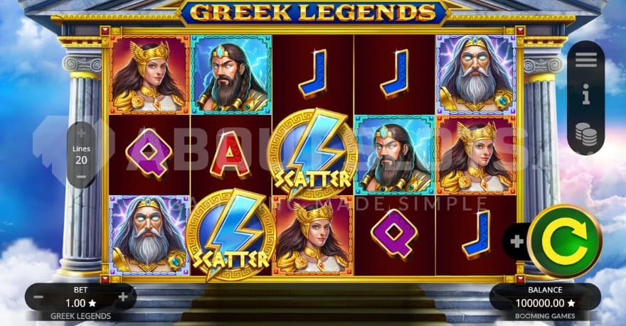 Scatter Symbol on reel 2 and 3