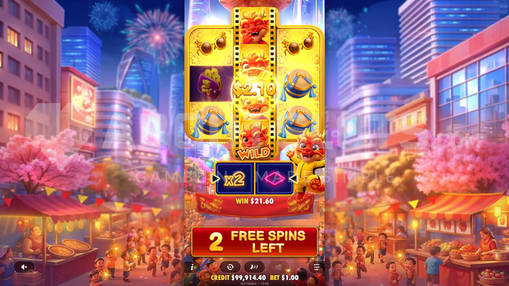 The bonus game comes with an expanded Wild symbol to create consistent wins