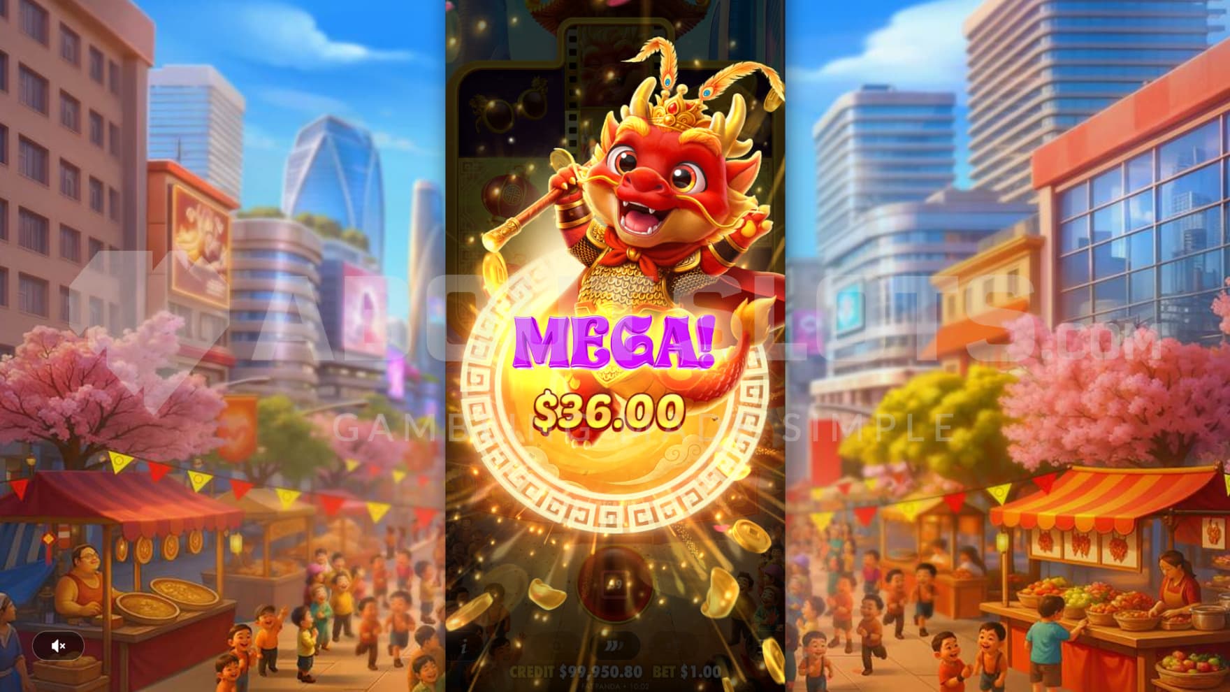 With the help of some Multipliers, a Mega Win has been hit