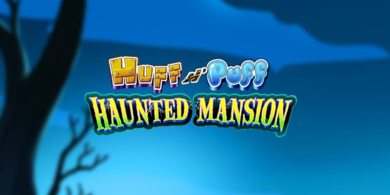 Huff N´Puff Haunted Mansion Banner