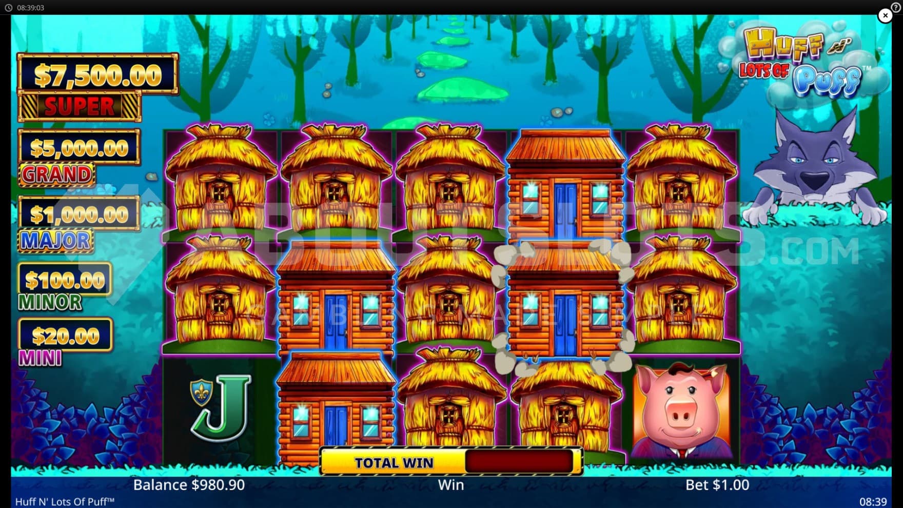 The Free Spins feature has built up various houses on the reels
