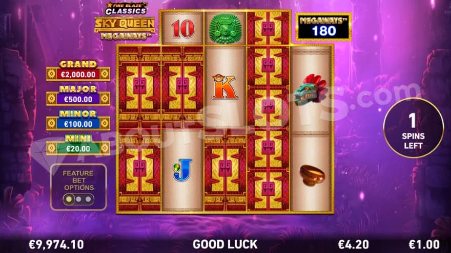 Free Games feature where door symbols are presented on the reels.