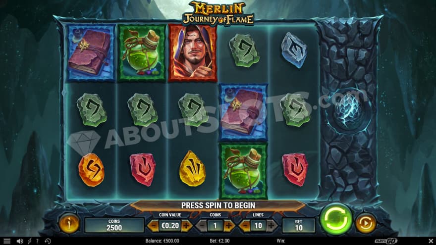 Base game where you can see a big cave in the background.