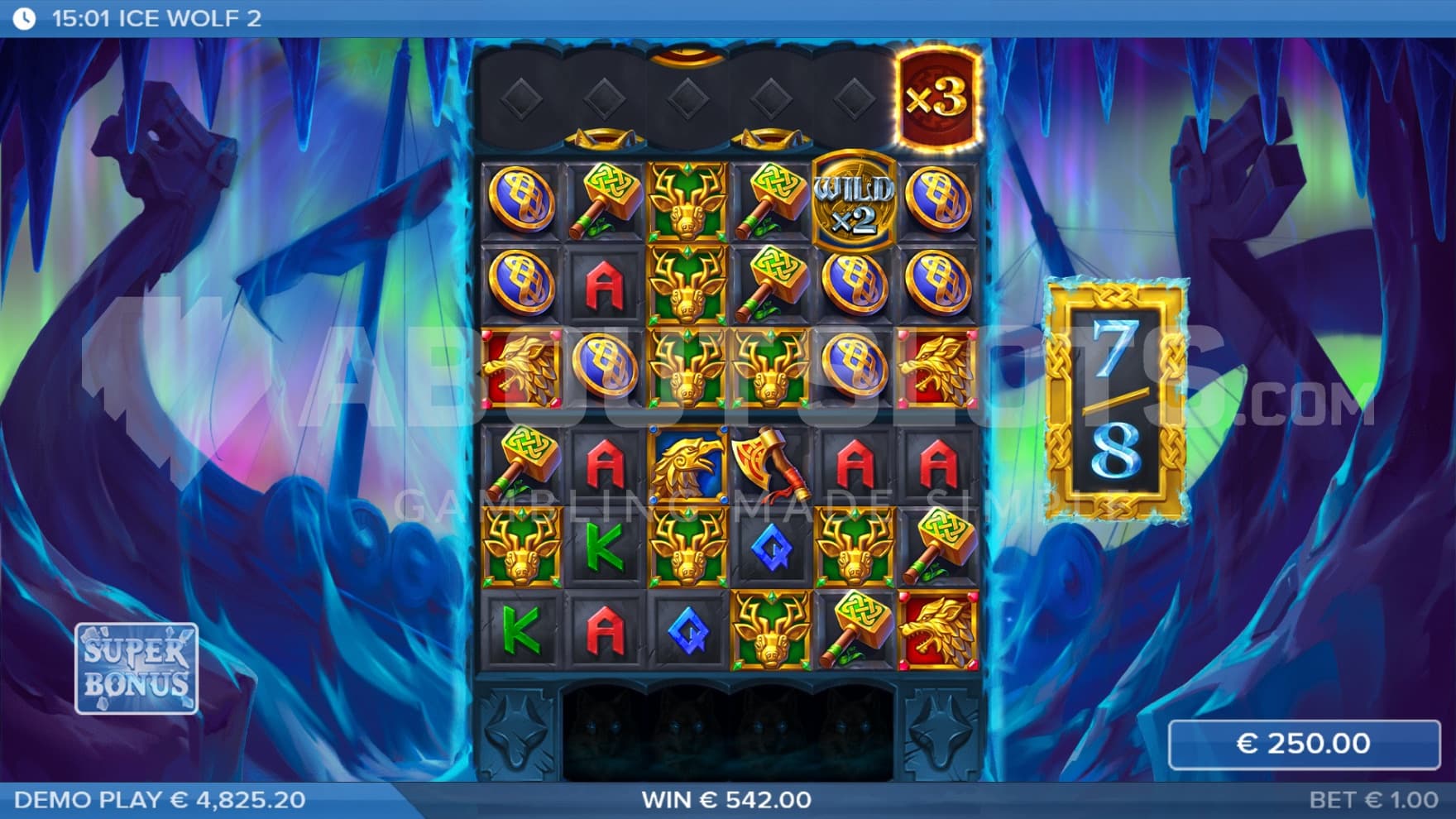 During the Free Spins Wilds can become sticky and Multipliers will take over the wins