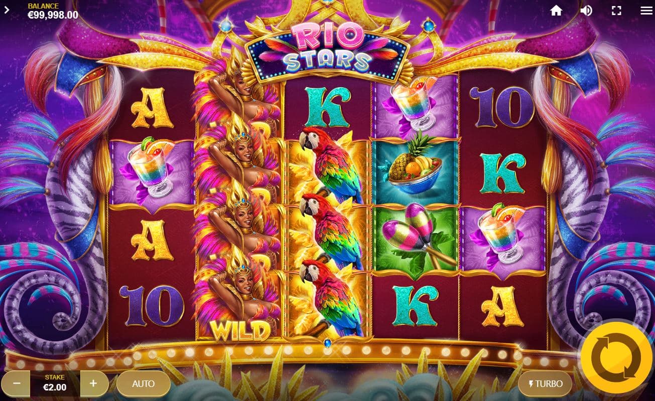 Rio Stars Slot Gameplay