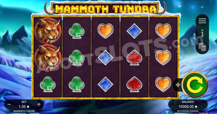 Base game where you an see glaciers in the background.