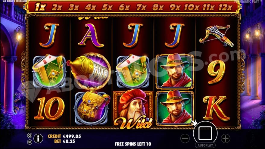 An image of the Free Spins view at night time on a terrace