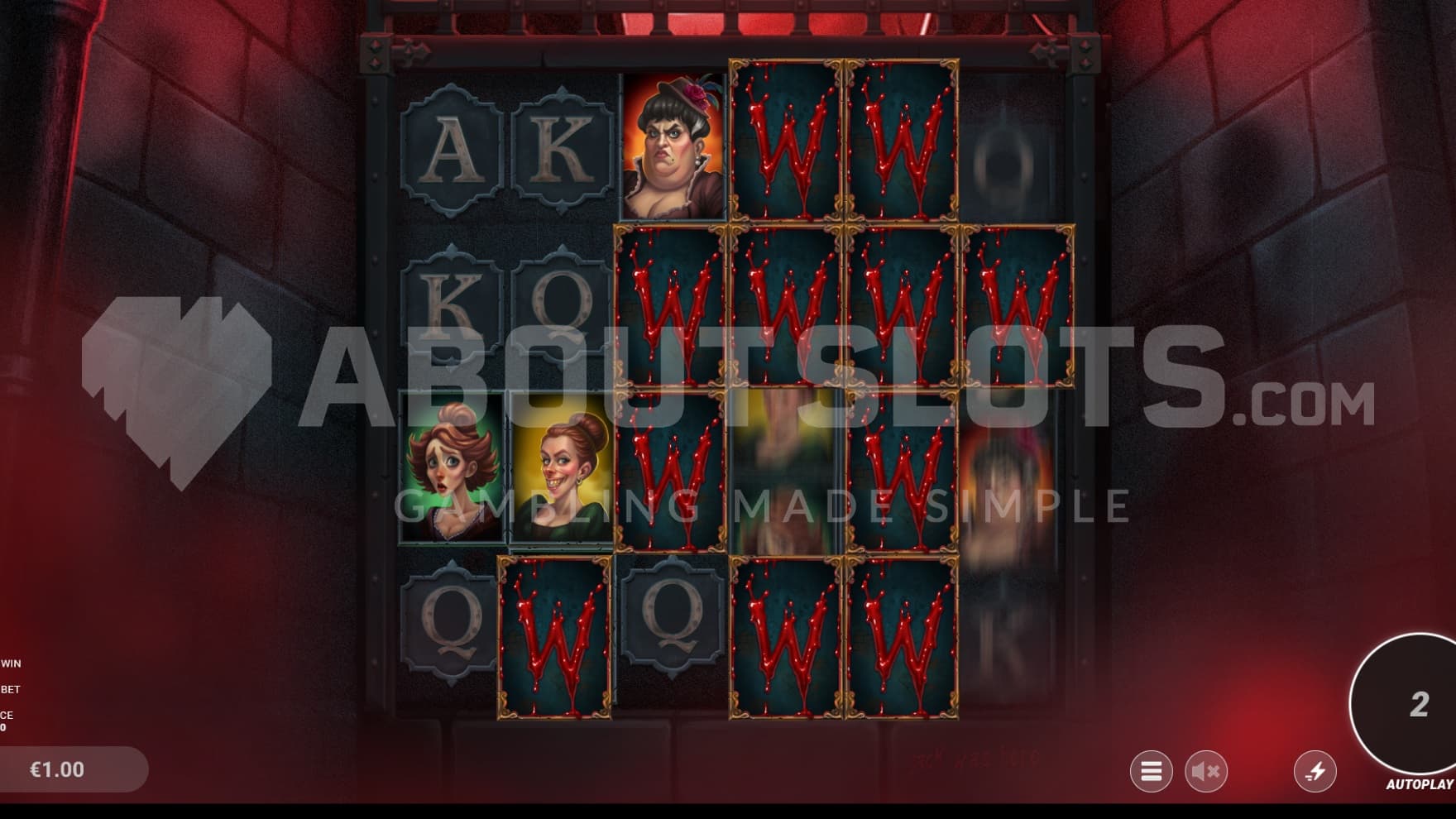 Jack leaves Sticky Wilds behind him during the bonus game