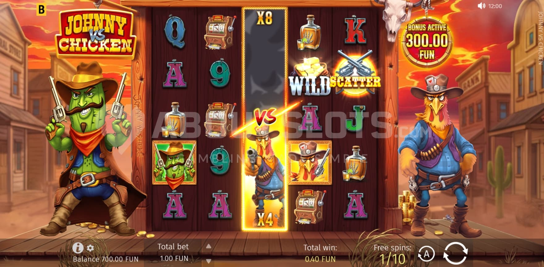 a Duel in the middle of the game grid