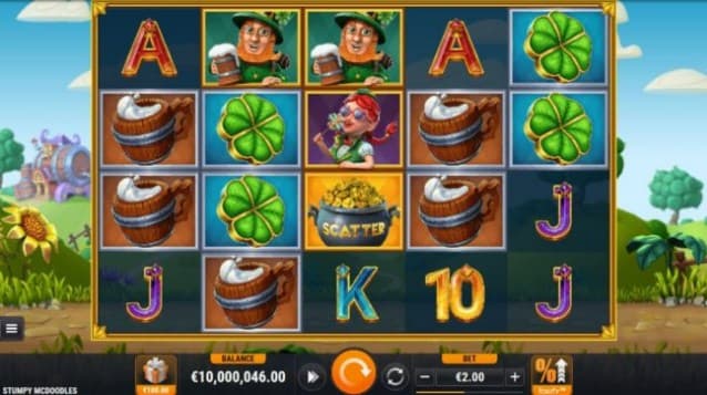 Stumpy McDoodles Lost in Time Slot Gameplay