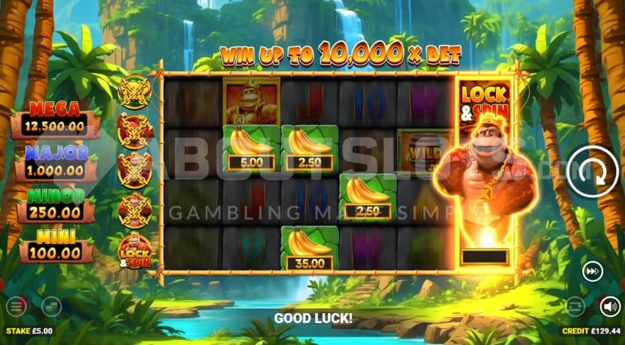 Lock & Spin Symbol on reel 6