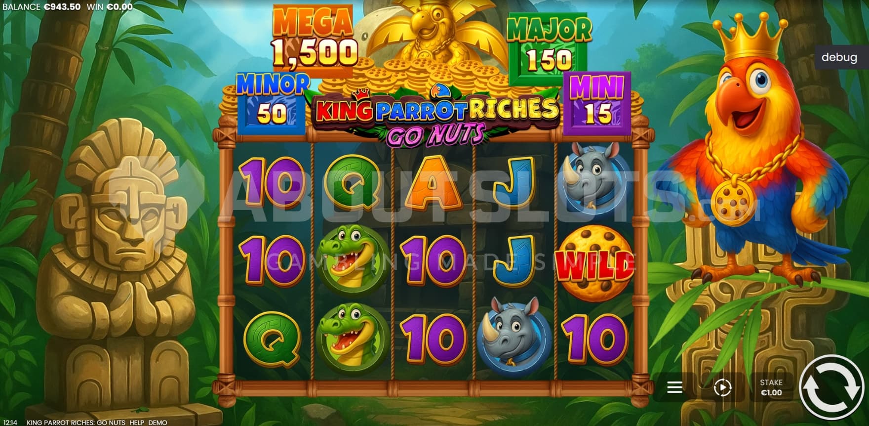 Wild Symbol on reel 5