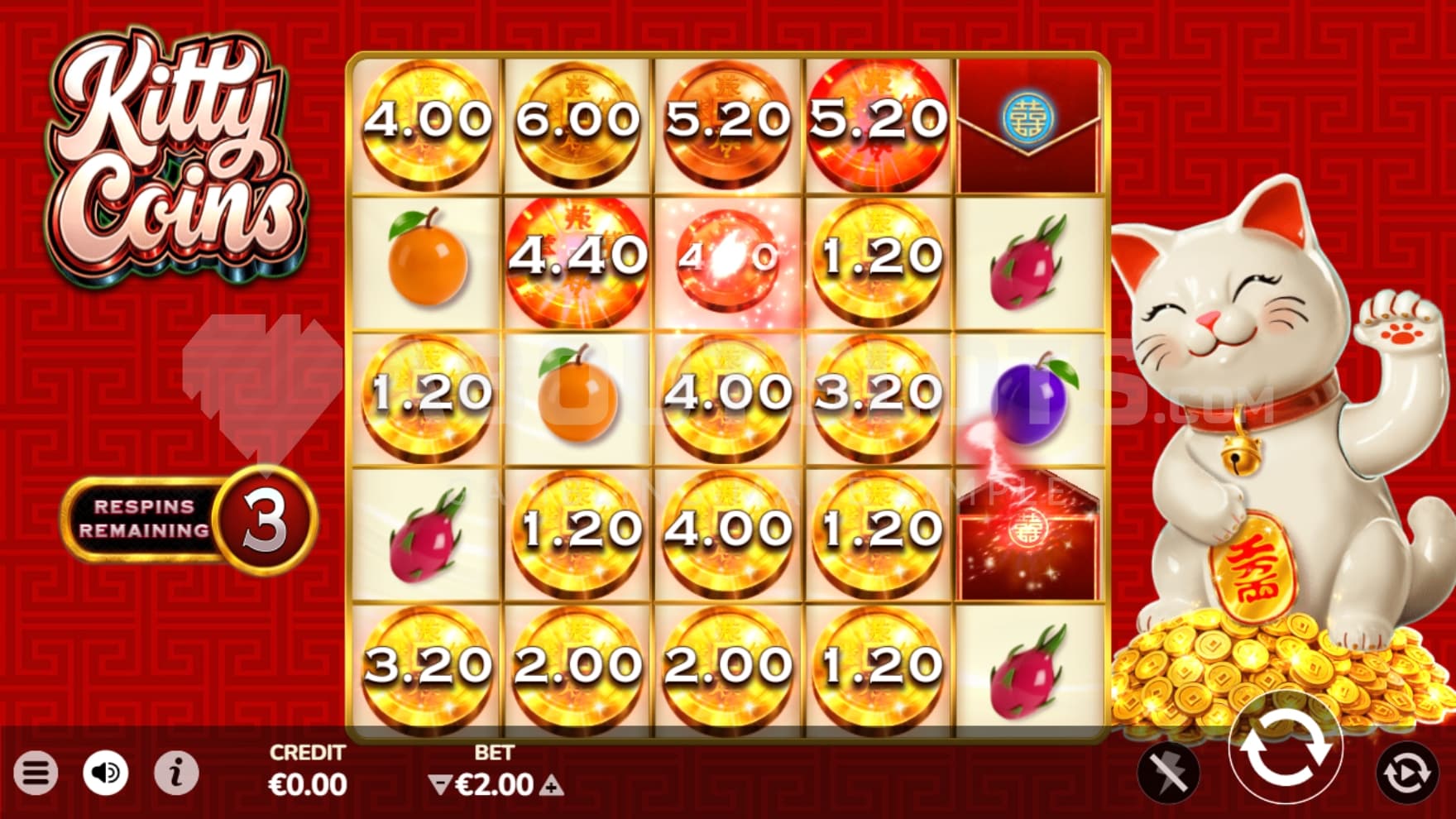 Cash Collect on reel 5