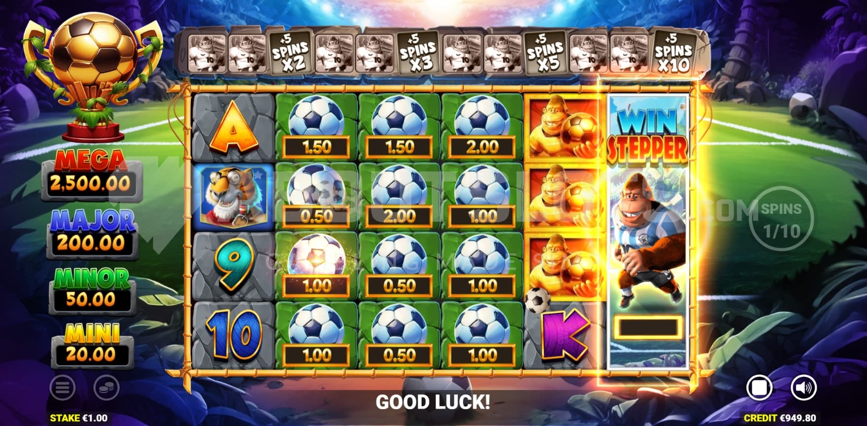 Win Stepper on last reel