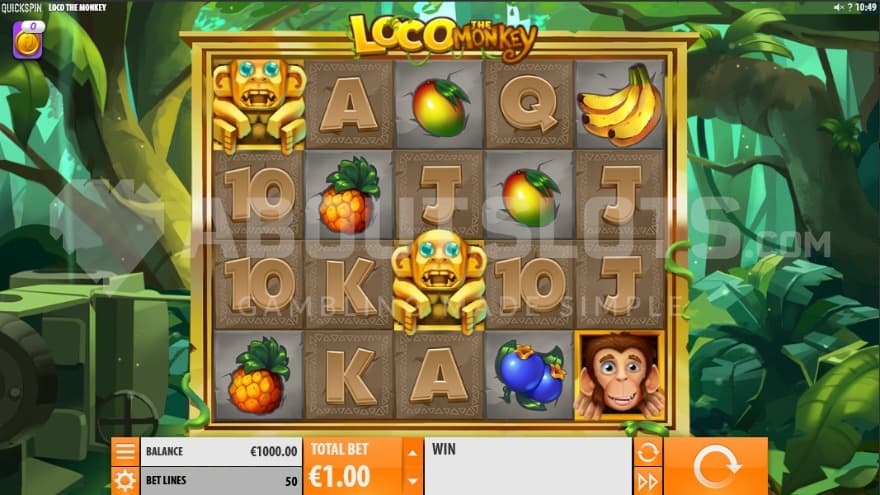 The base game set inside the jungle with a tipped jeep in the background