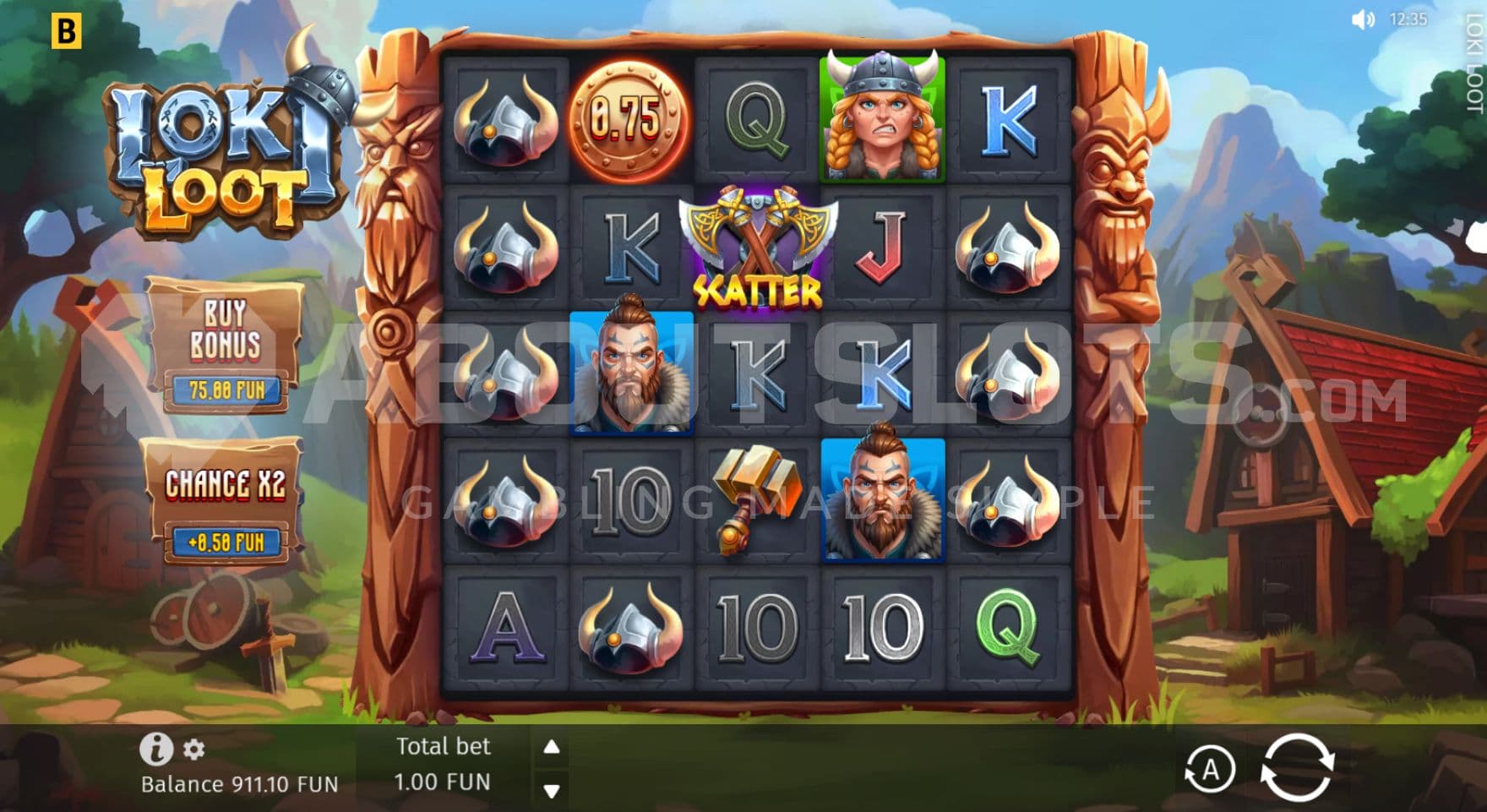 Chance X2 on left side