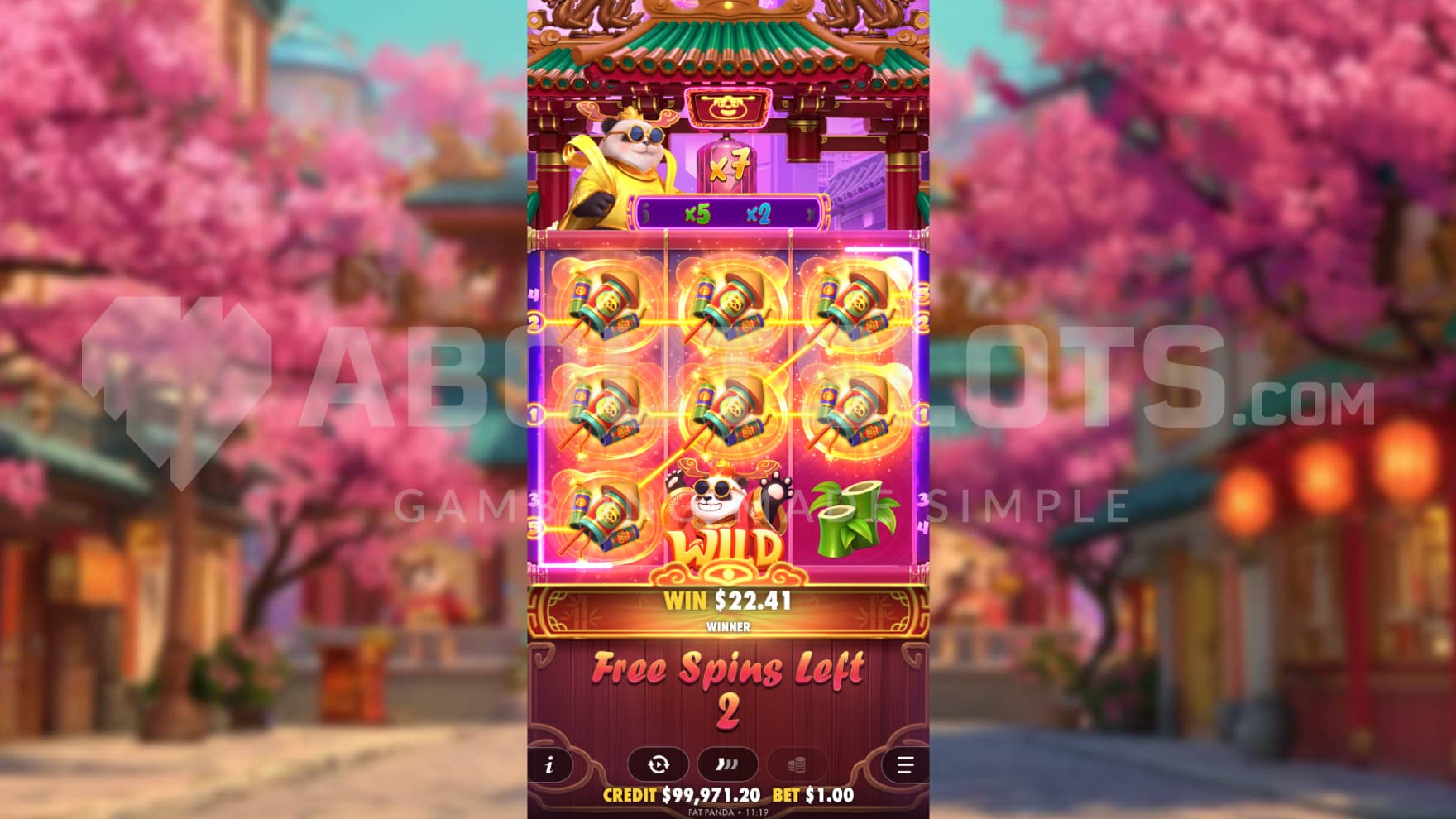 New Multipliers are introduced during the Free Spins, hitting at every spin
