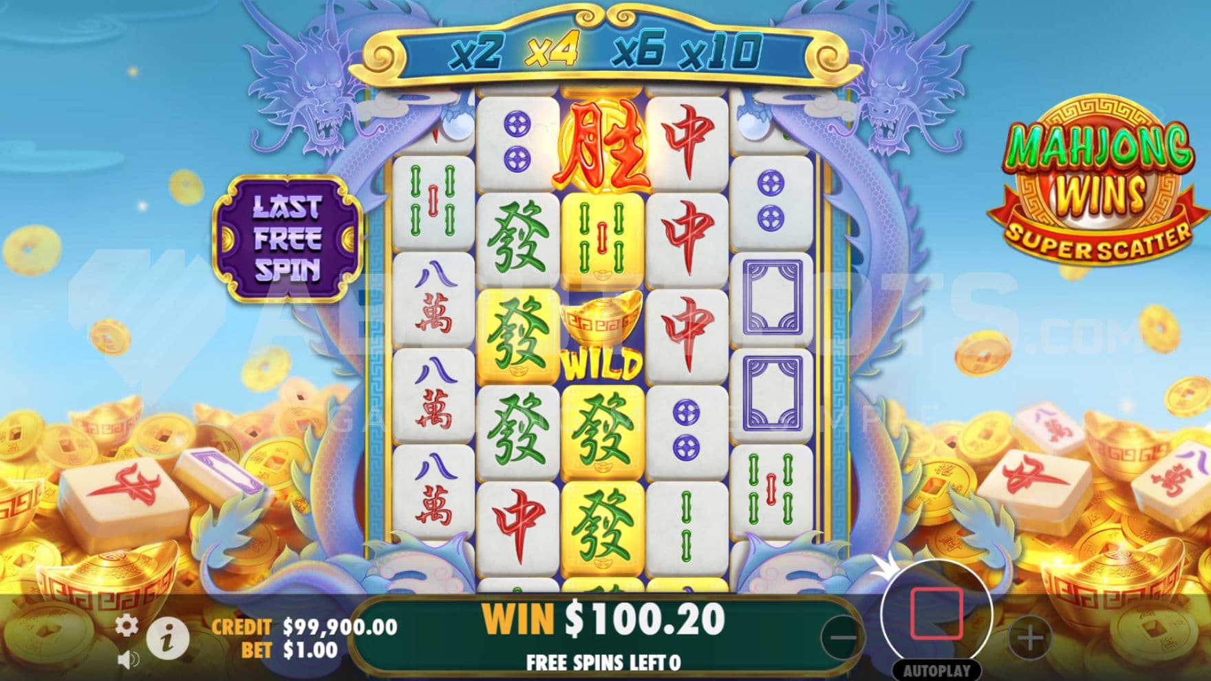 Feature Buy on left side of screen