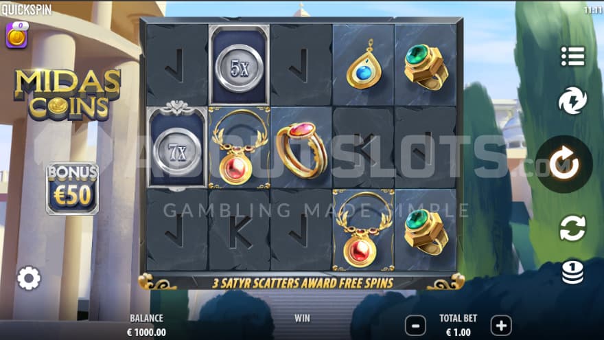 The base game set in a ancient greek city