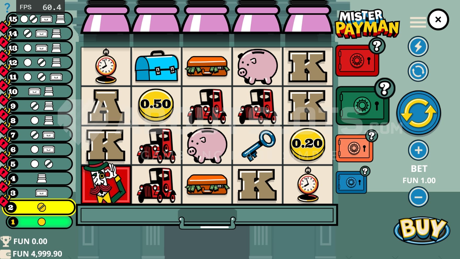 VIP Ladder on left side