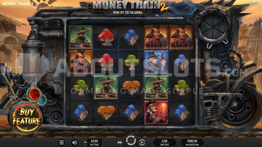 Base game with a Western town in the background.