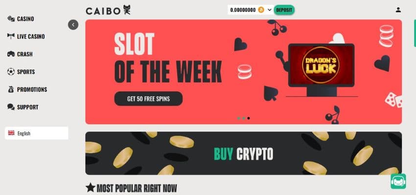 Homepage, showing reels of bonuses.