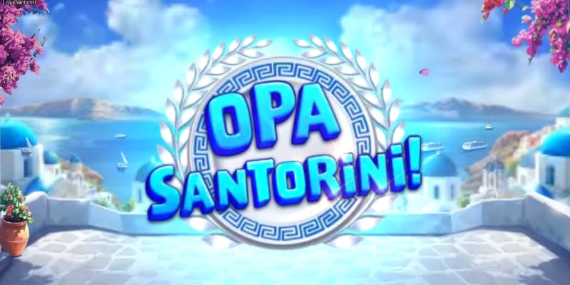 Opa Santorini! Banner