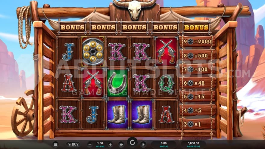 The game is played on a run down caravan