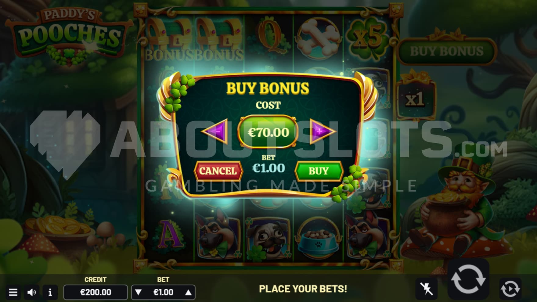 70X Bonus Buy