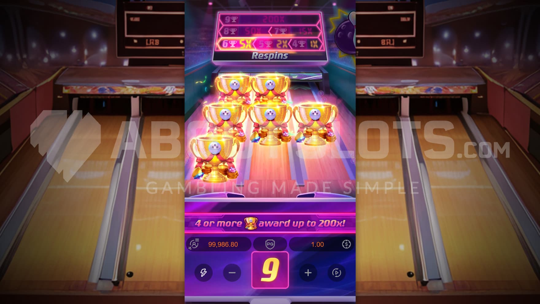 Symbols start stacking up through Respins