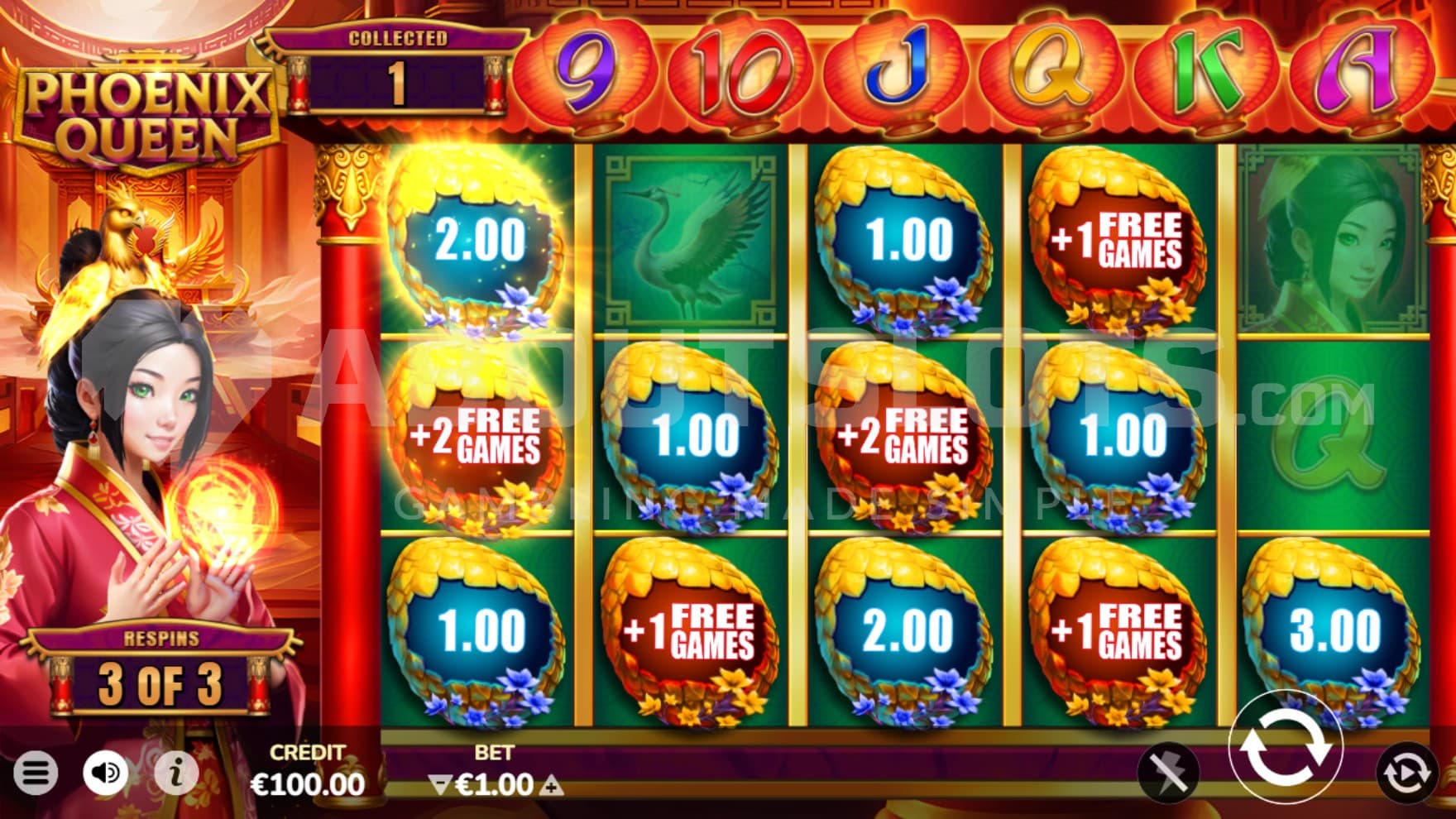 3 of 3 respins