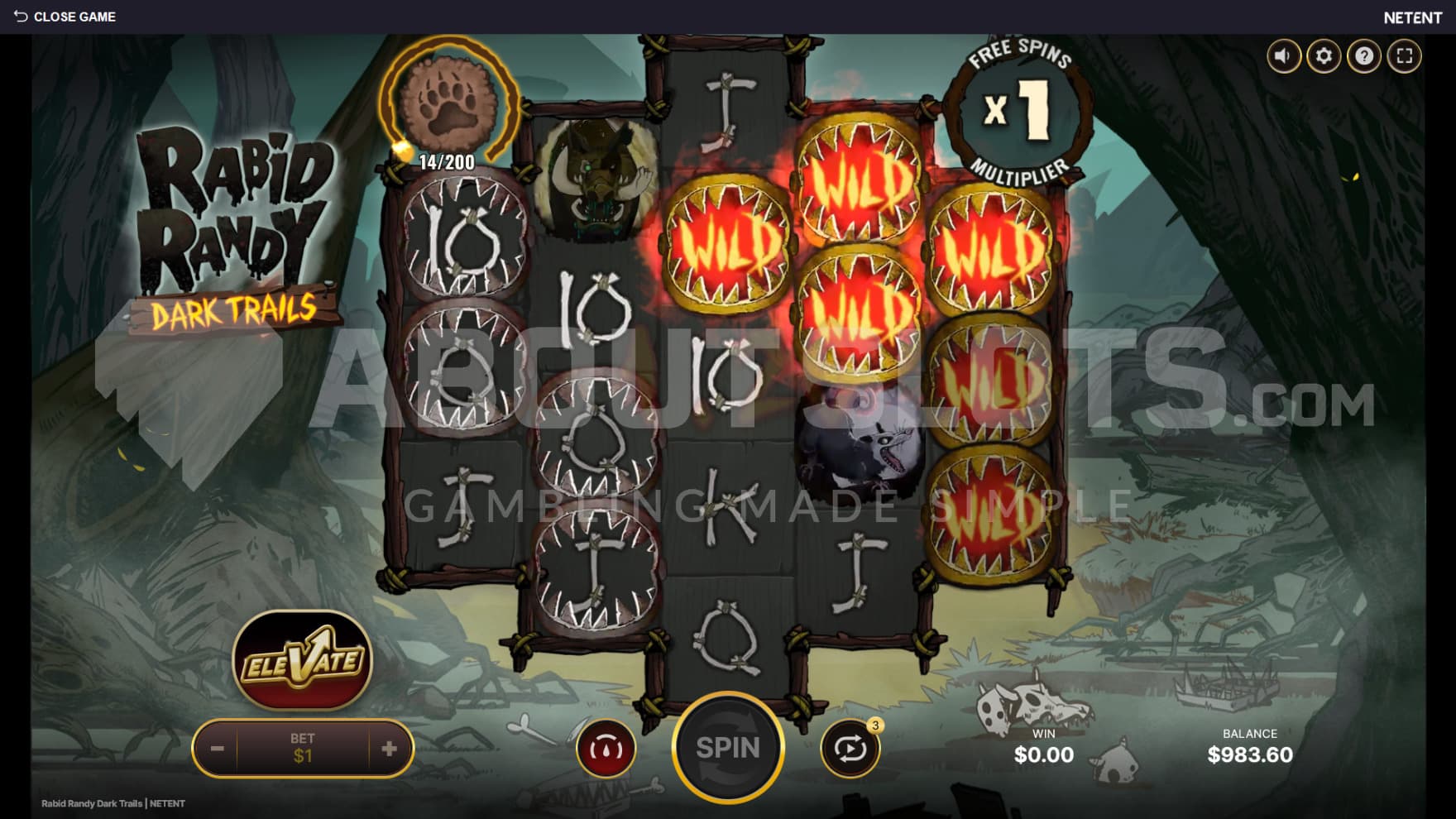 Multiple Frames turn into Wild Symbols after a Hot Paw Symbol lands