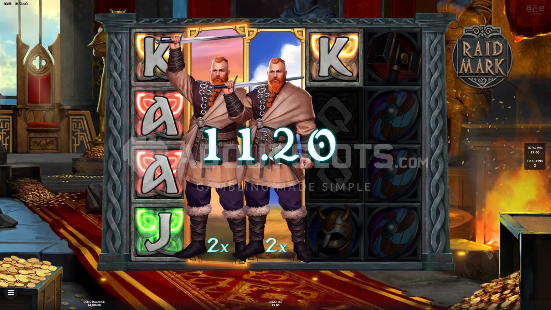 Wilds can stay between spins if they win fights, keeping their Multipliers active