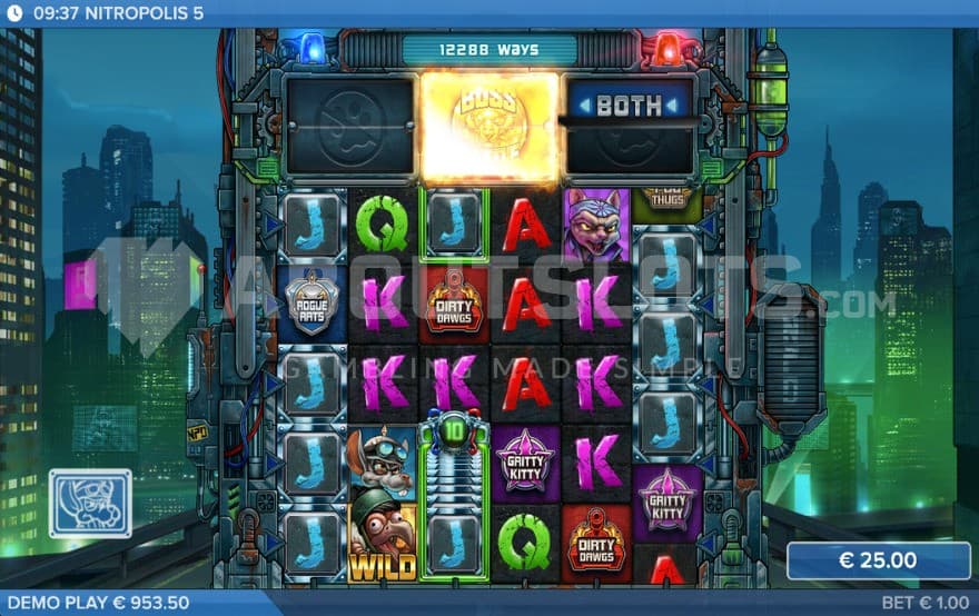 NPD Holding Cell feature being active, providing respins.