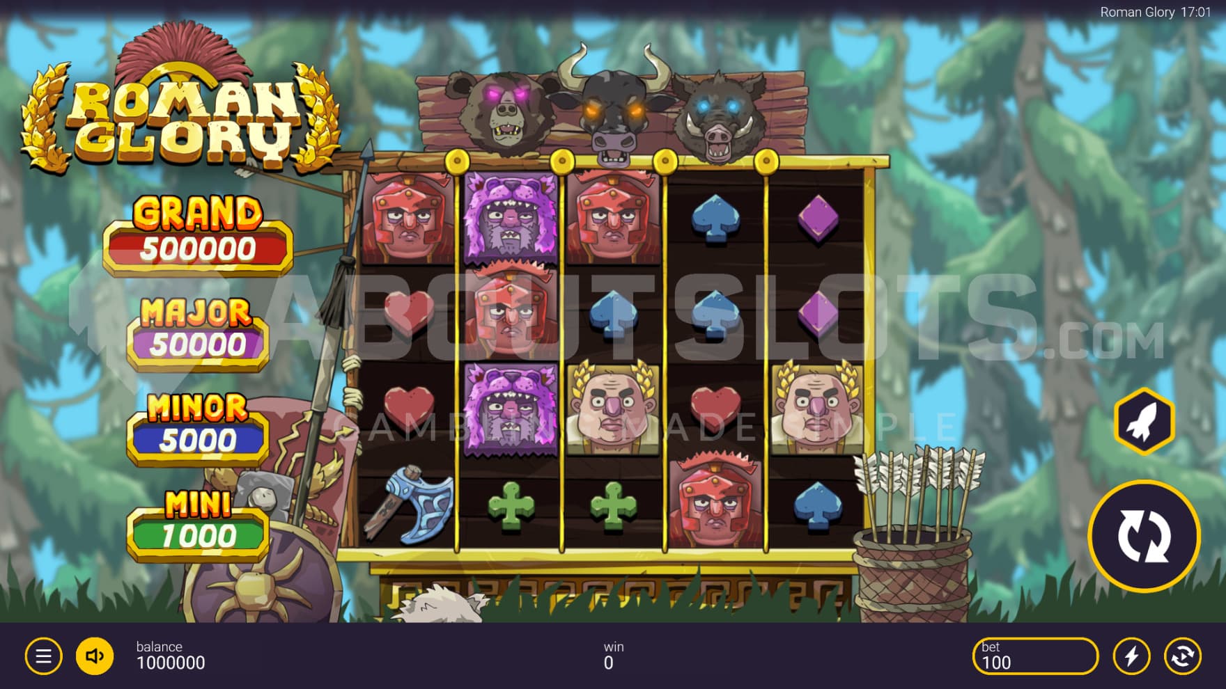 The base game is set at a forest camp where the hunters prepare for the next hunt