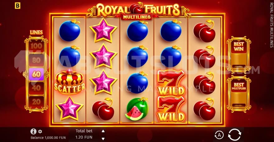 Scatter Symbol on reel 1