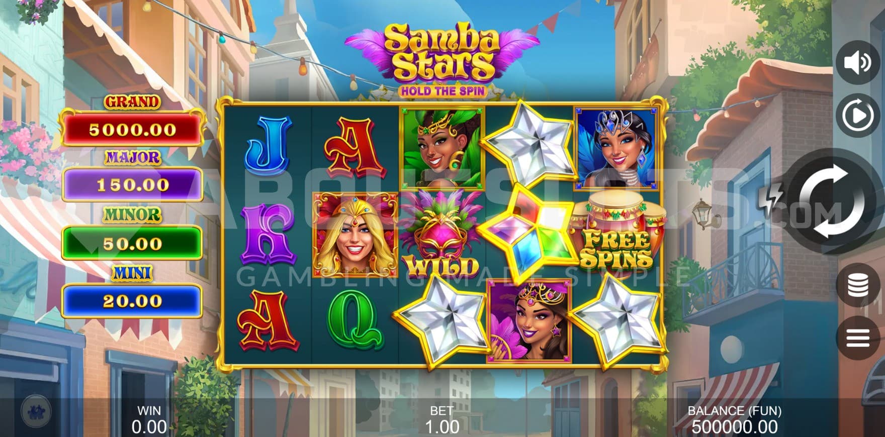 Grand Jackpot of 5000X the bet