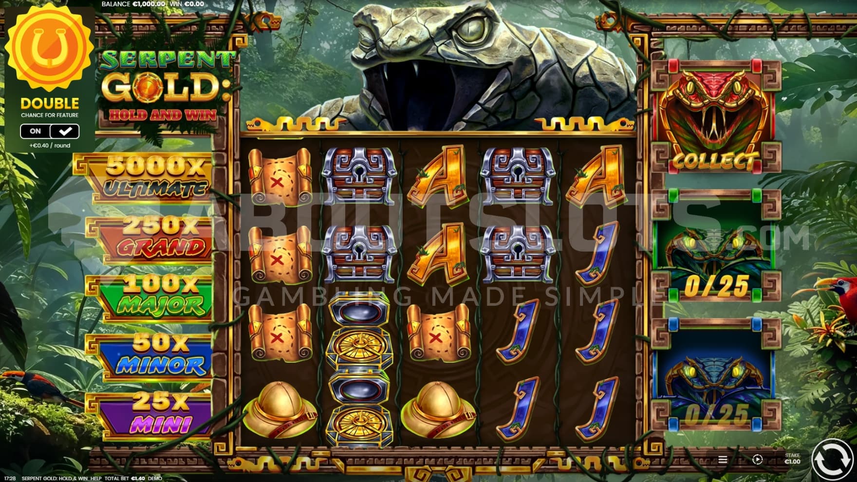 Snake Progress on right side