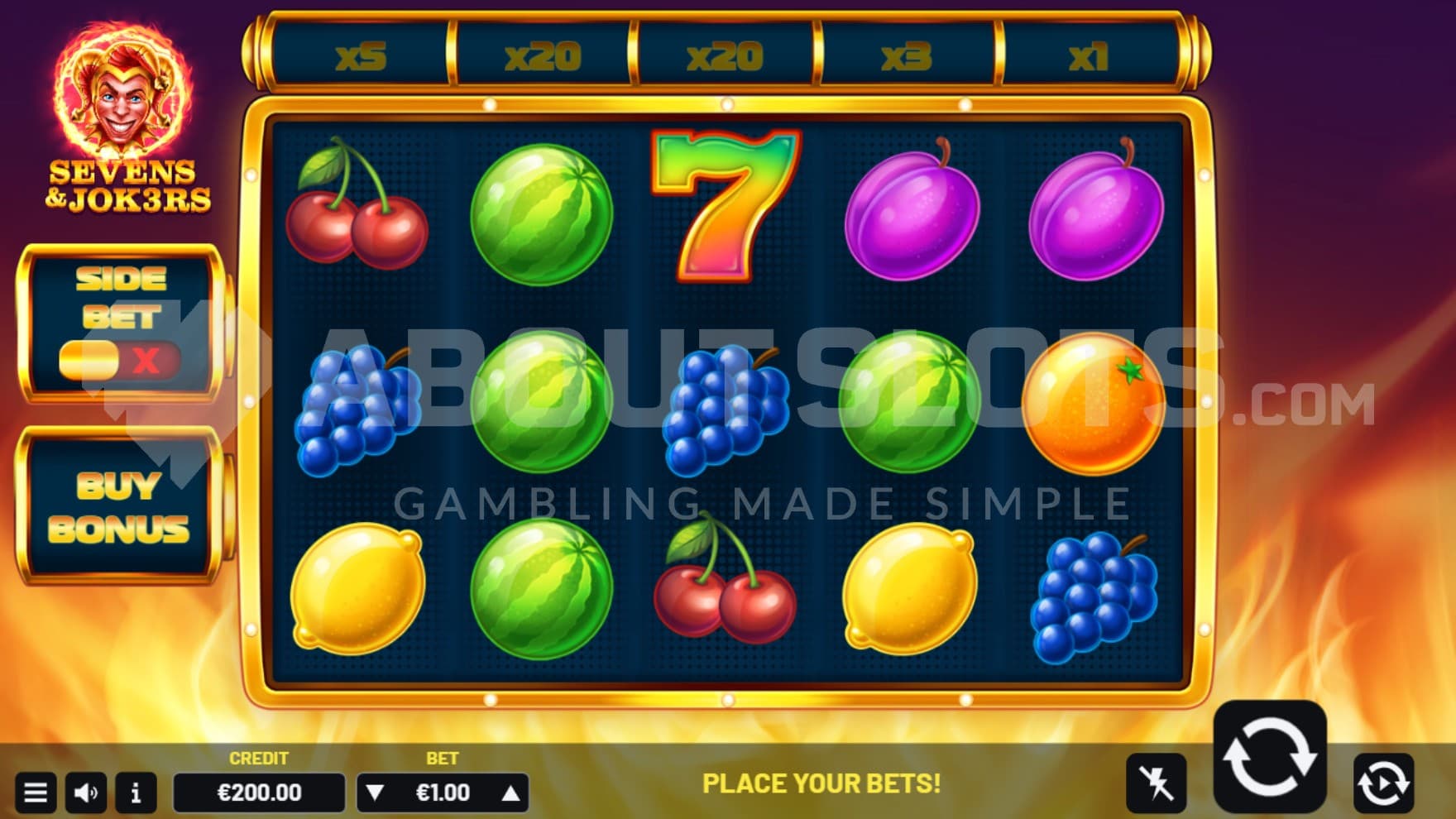 Feature Buy on left side