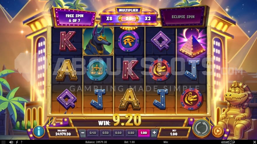 Wild Scatter on last reel