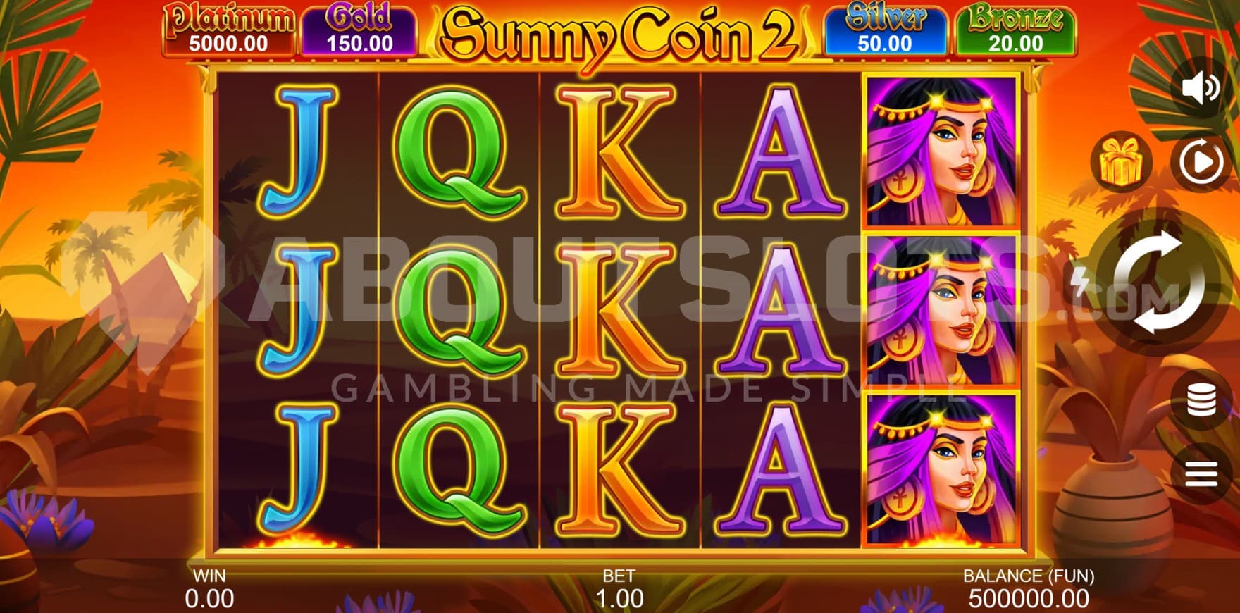 5000X Platinum Jackpot