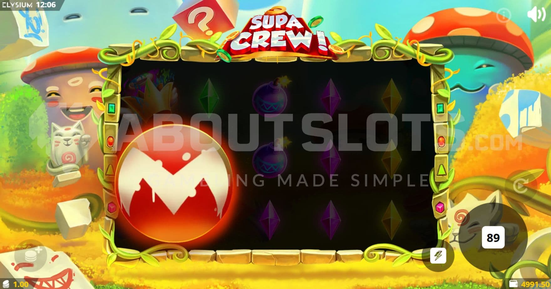 Multiplier Symbol on first reels