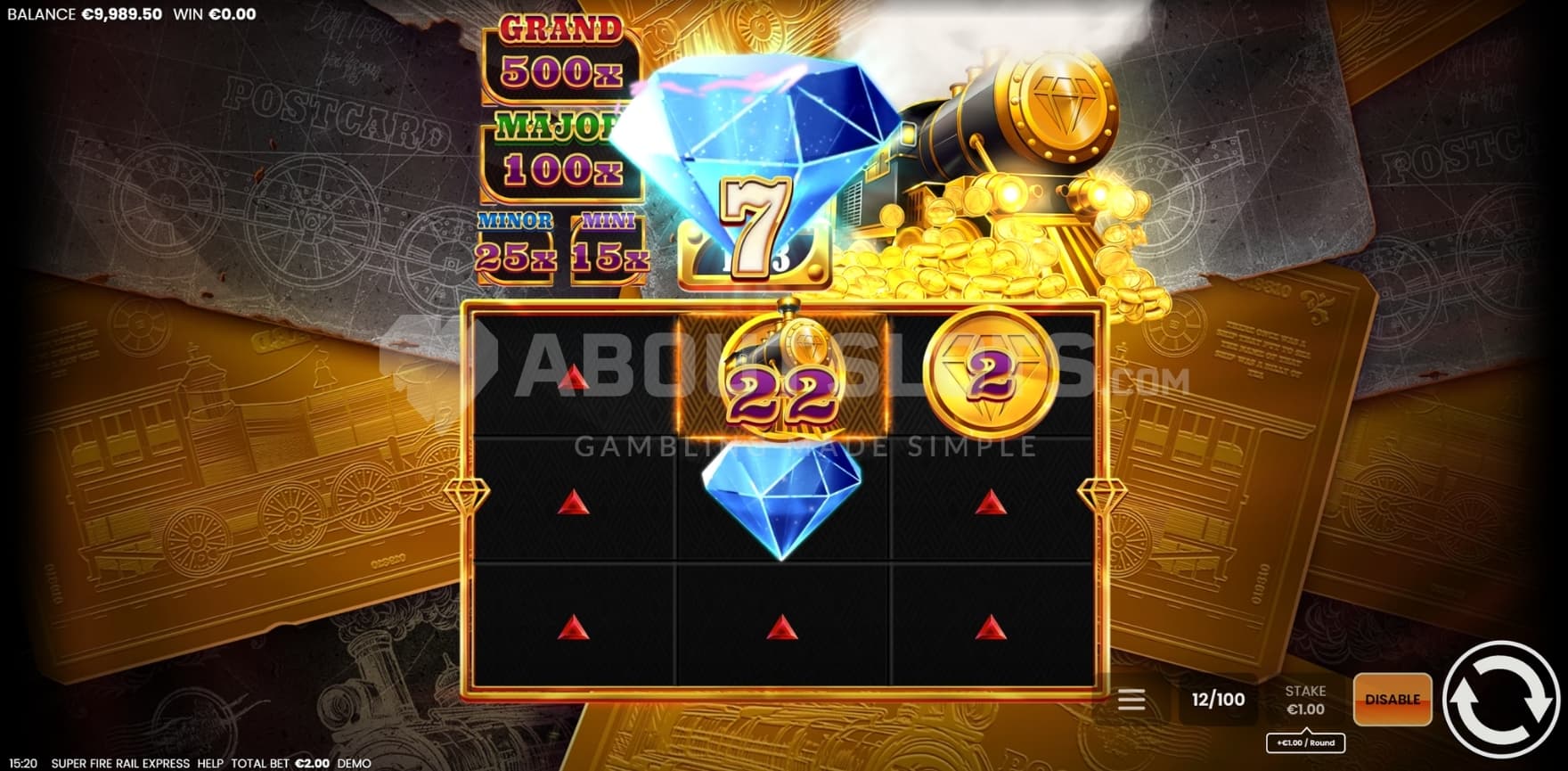 Diamond Counter = 7